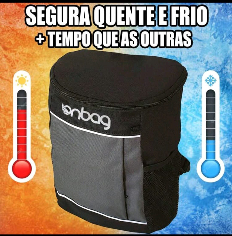 Mochila Térmica 12L Conservação Térmica de Longa Duração: