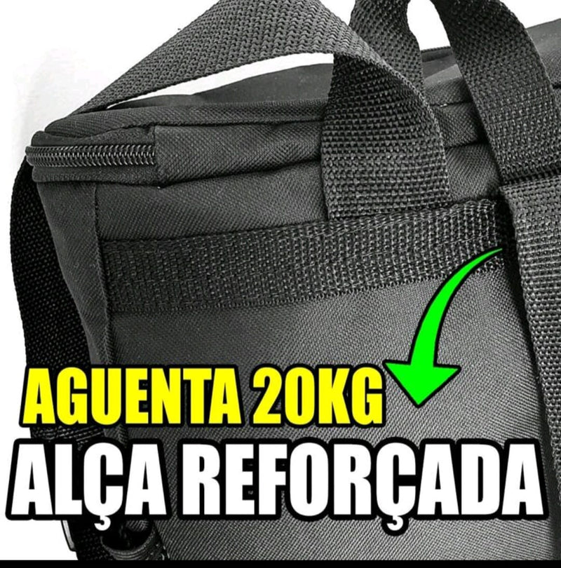 Mochila Térmica 12L Conservação Térmica de Longa Duração: