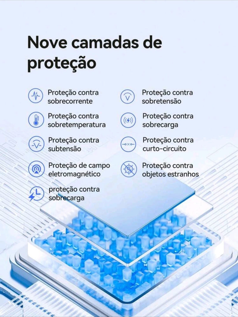 Carregador 3 em 1 Dobrável para Todos os Seus Dispositivos!  Celular, Fone, Relogio