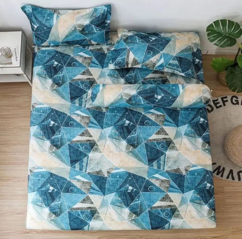 conjunto de jogo de cama microfibra estampado de 3 peças Durabilidade e Acabamento Perfeito em Cada Detalhe