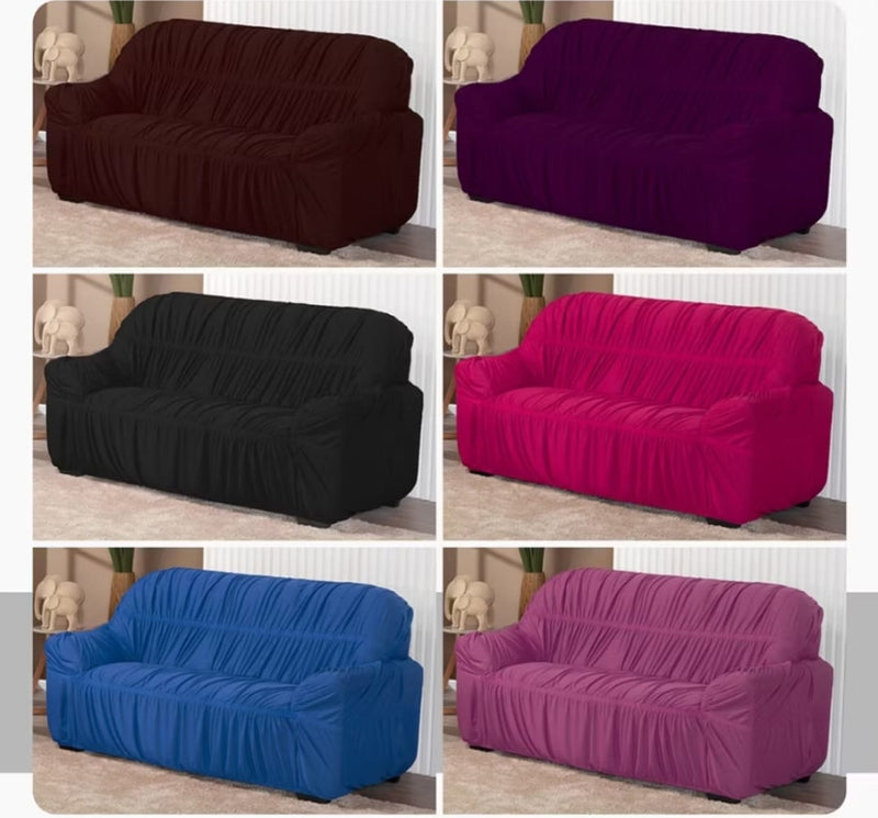 Capa de sofa 3 lugares malha em Gel proteto elasticada